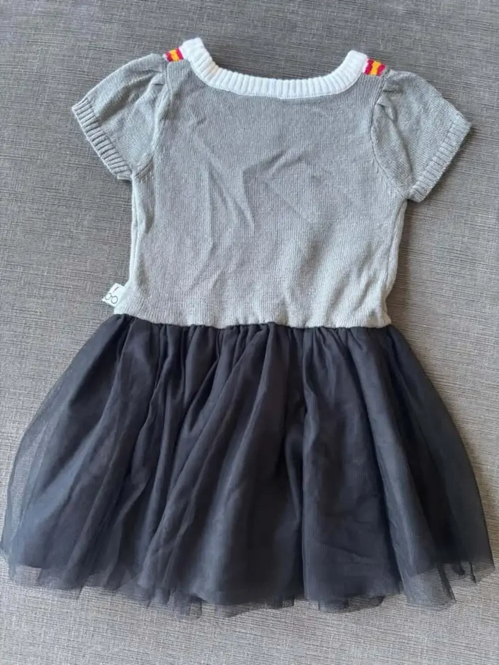 Harry Potter Gryffindor Toddler Girls Costume Cosplay Sweater Tutu Dress Gray 2T